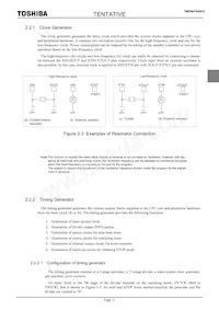 TMP86FS49FG Datasheet Page 13