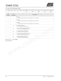 TS80C31X2-LCB Datasheet Page 20