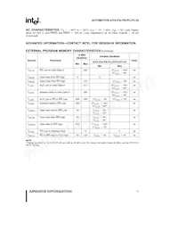 TS87C51FA24SF76 Datasheet Page 11
