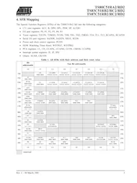 TS87C51RD2-LCMD Datasheet Pagina 3