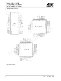 TS87C51RD2-LCMD Datasheet Page 4