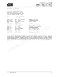 TS87C51RD2-LCMD Datasheet Pagina 15