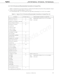 UPD70F3025AGC-33-8EU-A Datasheet Page 13