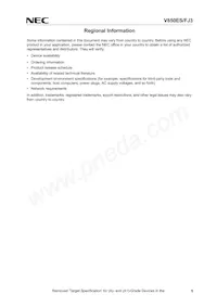 UPD70F3378M2GJA-GAE-AX Datasheet Page 5