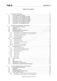 UPD70F3378M2GJA-GAE-AX Datenblatt Seite 7