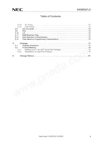 UPD70F3378M2GJA-GAE-AX Datasheet Pagina 9