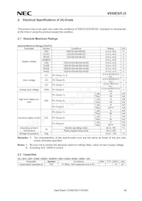 UPD70F3378M2GJA-GAE-AX Datasheet Pagina 13