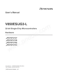 UPD70F3793GC-UEU-AX數據表 頁面 3
