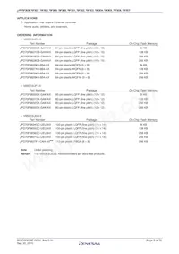 UPD70F3837GC(R)-UEU-AX Datasheet Pagina 5