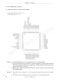 UPD78F0465GK-GAJ-AX Datasheet Page 22