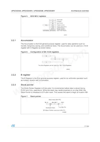 UPSD3253B-40T6 Datasheet Pagina 17