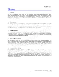 W77IC32A25PL Datasheet Page 7