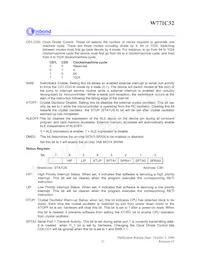 W77IC32A25PL Datasheet Page 21