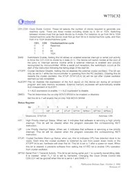 W77IC32A25PL 데이터 시트 페이지 21