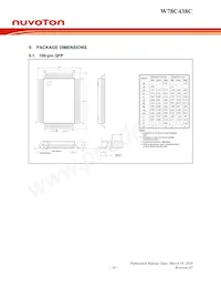 W78C438C40PL Datasheet Page 19
