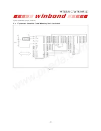 W78E051C40PL數據表 頁面 20