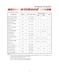 W78E052C40PL Datenblatt Seite 12