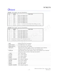 W78E378 Datasheet Page 15