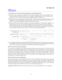 W78E378 Datasheet Page 18