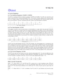 W78E378 Datasheet Page 19