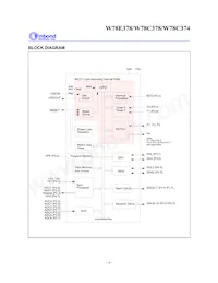 W78E378A10PL Datasheet Page 6