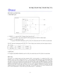 W78E378A10PL Datasheet Pagina 16