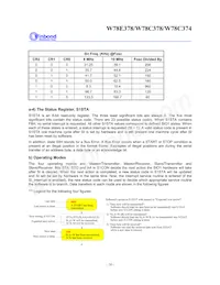 W78E378A10PL Datasheet Pagina 20