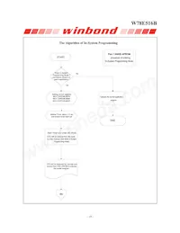 W78E516B40PL Datasheet Page 18