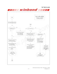 W78E516B40PL Datasheet Page 19