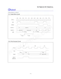 W78I052A24PL Datasheet Page 20