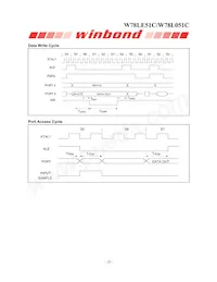 W78L051C24PL Datasheet Page 18