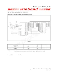 W78L051C24PL Datenblatt Seite 19