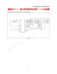 W78L051C24PL Datenblatt Seite 20