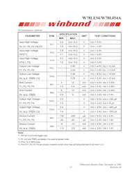 W78L054A24PL Datenblatt Seite 15