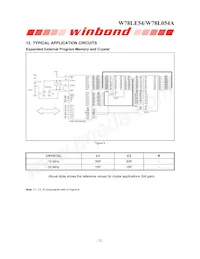 W78L054A24PL Datasheet Page 22