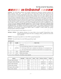 W78L058A24PL Datasheet Page 12