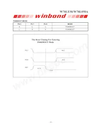 W78L058A24PL數據表 頁面 14