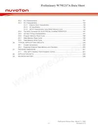 W79E217AFG Datasheet Page 4