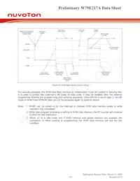 W79E217AFG Datasheet Page 18