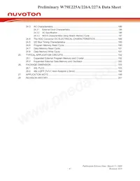 W79E227APG Datasheet Page 4