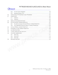 W79E825ASG Datasheet Page 3