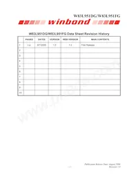 W83L951DG Datasheet Pagina 2