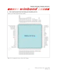 W83L951DG Datasheet Pagina 9