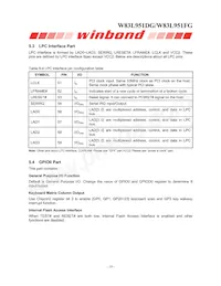 W83L951DG Datenblatt Seite 20