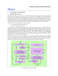 W90N740CDG Datasheet Page 17