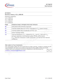 XC164CS16F40FBBKXQMA1 Datasheet Page 4