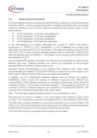 XC164CS16F40FBBKXQMA1 Datasheet Pagina 22