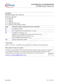 XC2268M72F66LAAFXUMA1 Datasheet Pagina 4