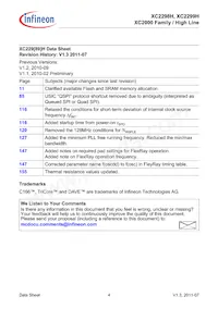XC2298H200F100LABKXUMA1 Datasheet Page 4