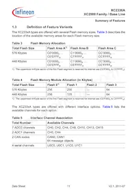 XC2336A72F80LAAHXUMA1 Datenblatt Seite 11